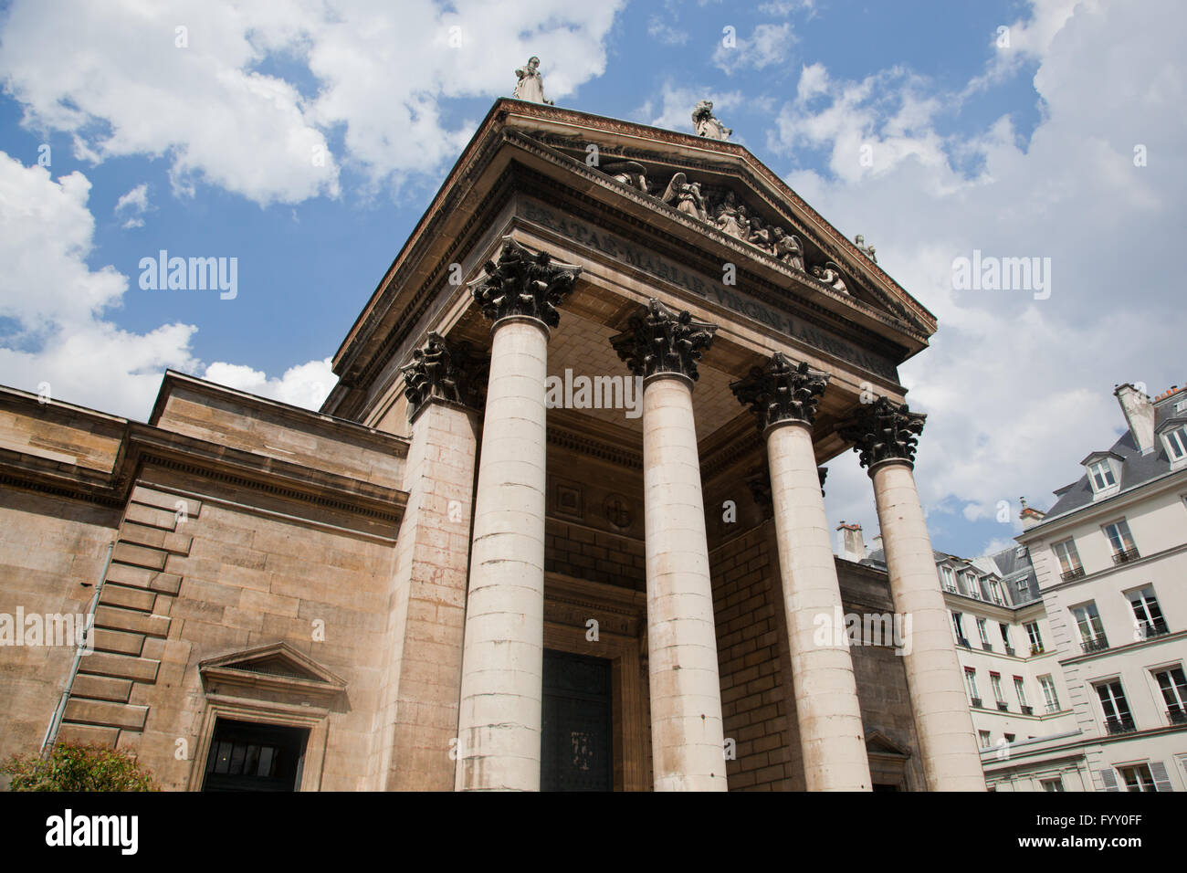 Notre Dame de Lorette, Paris Stock Photo Alamy