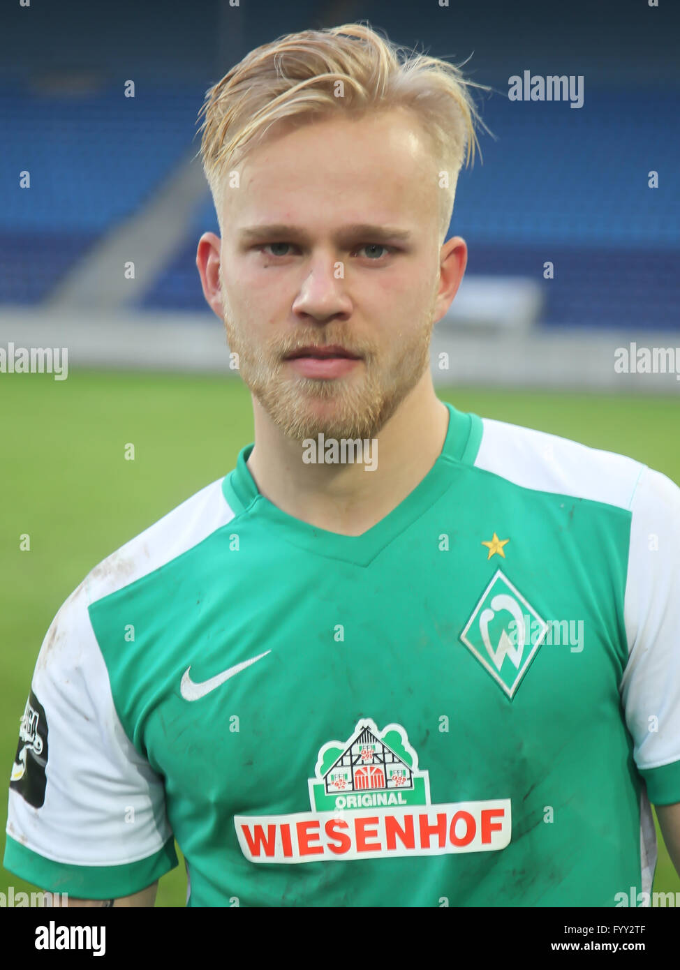 Marcel Hilßner  (SV Werder Bremen) Stock Photo