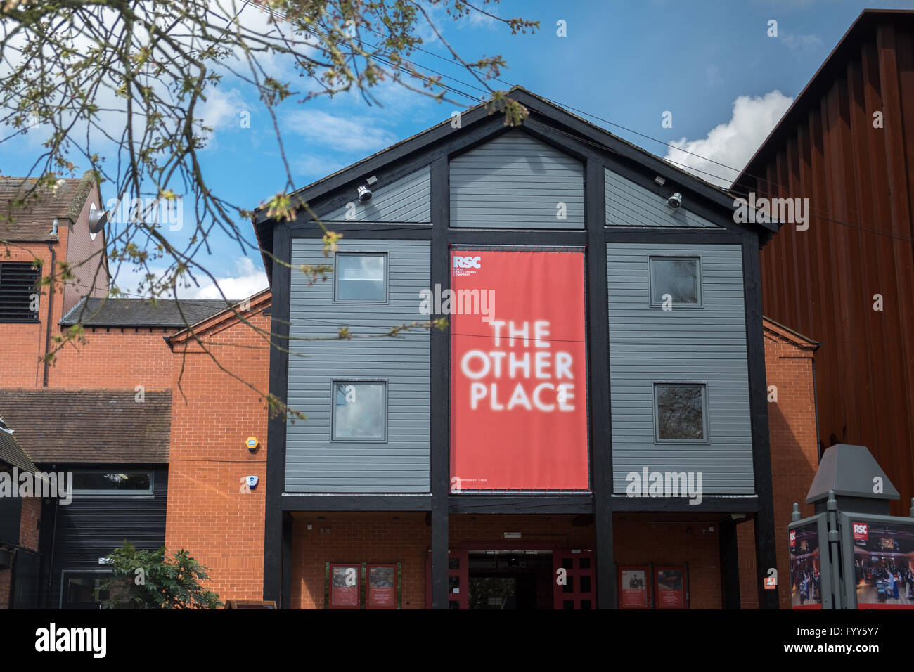 The Other Place theatre at Stratford upon Avon, Warwickshire Stock Photo