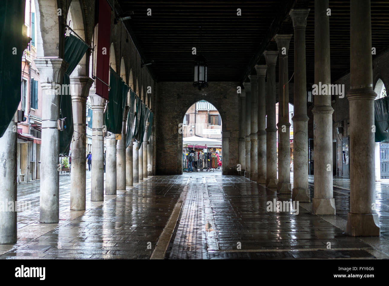 Rialto Fish Market Stock Photo - Alamy