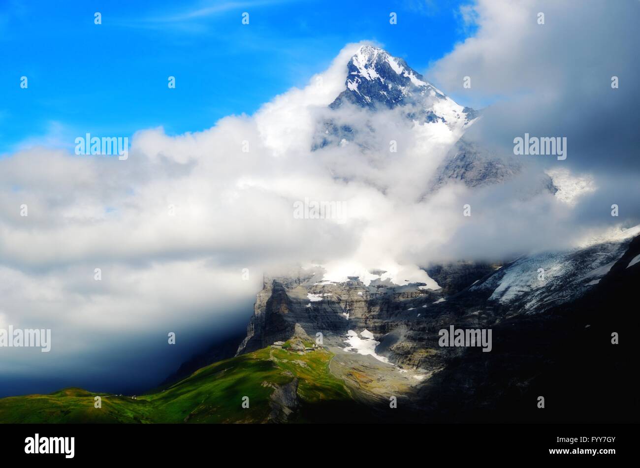Shrouded in clouds hi-res stock photography and images - Alamy