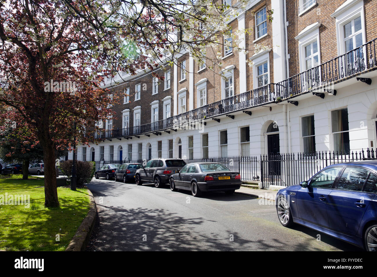 Crescent Grove in Clapham, Lambeth in London UK Stock Photo Alamy