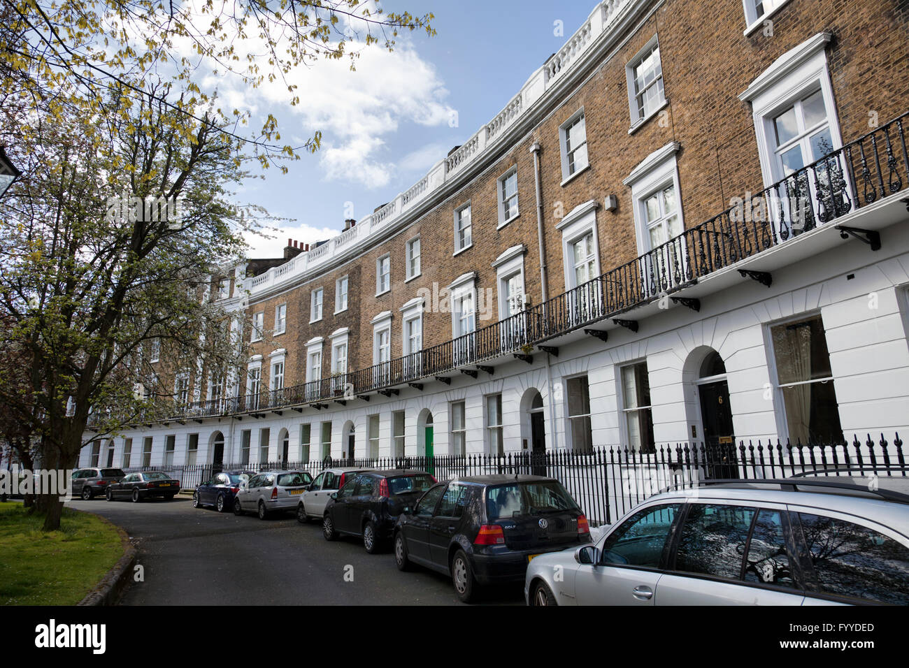 Crescent Grove in Clapham, Lambeth in London UK Stock Photo Alamy