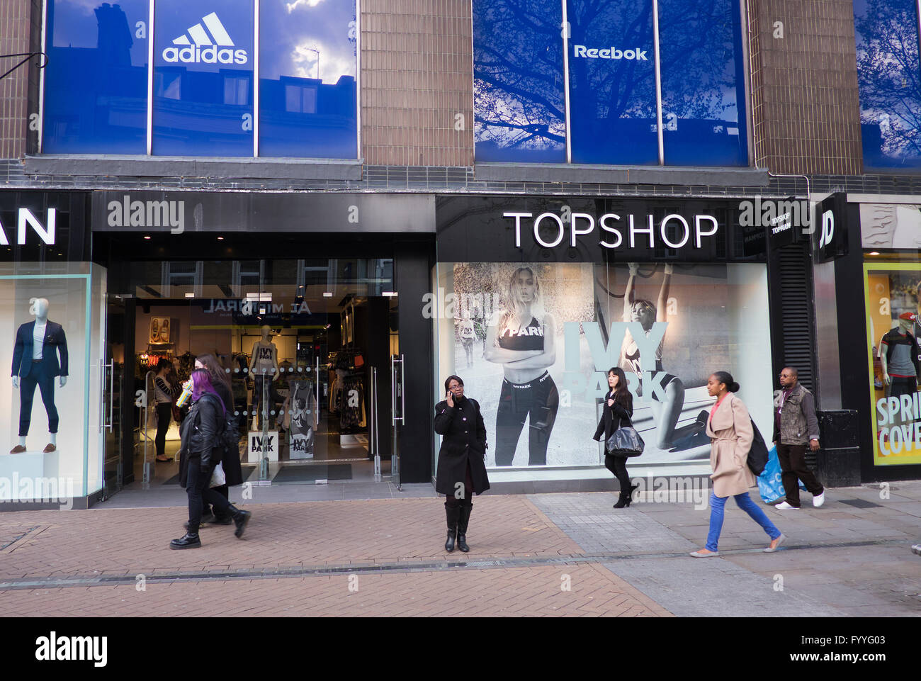 Topshop in Croydon High Street scheduled to be redeveloped by Westfield in  2018 Stock Photo - Alamy
