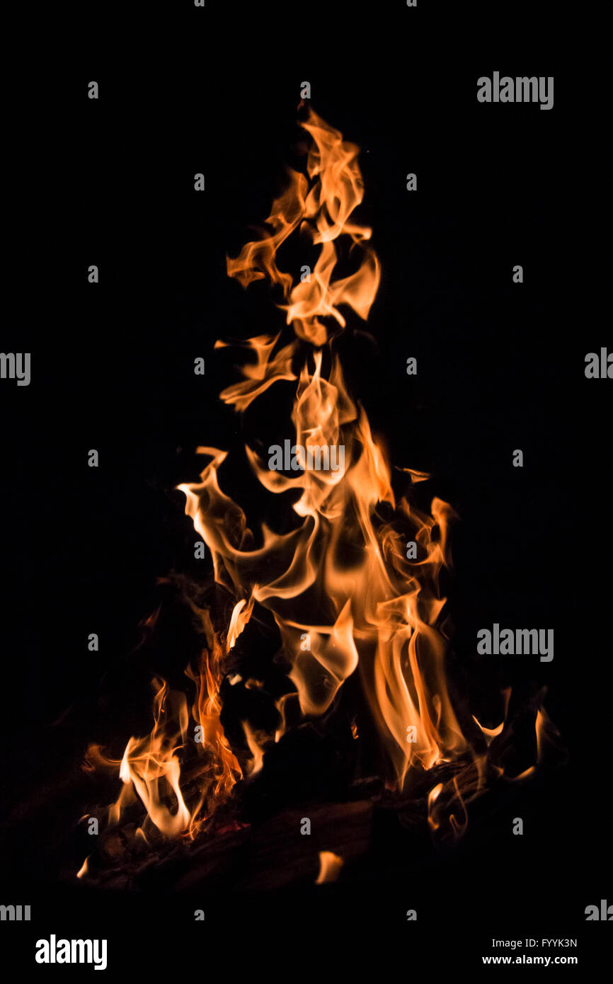 Flames Stock Photo