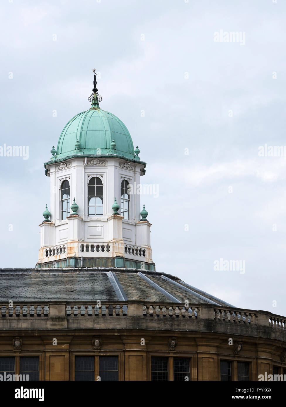 Sheldonian cupola, Oxford university, England Stock Photo Alamy