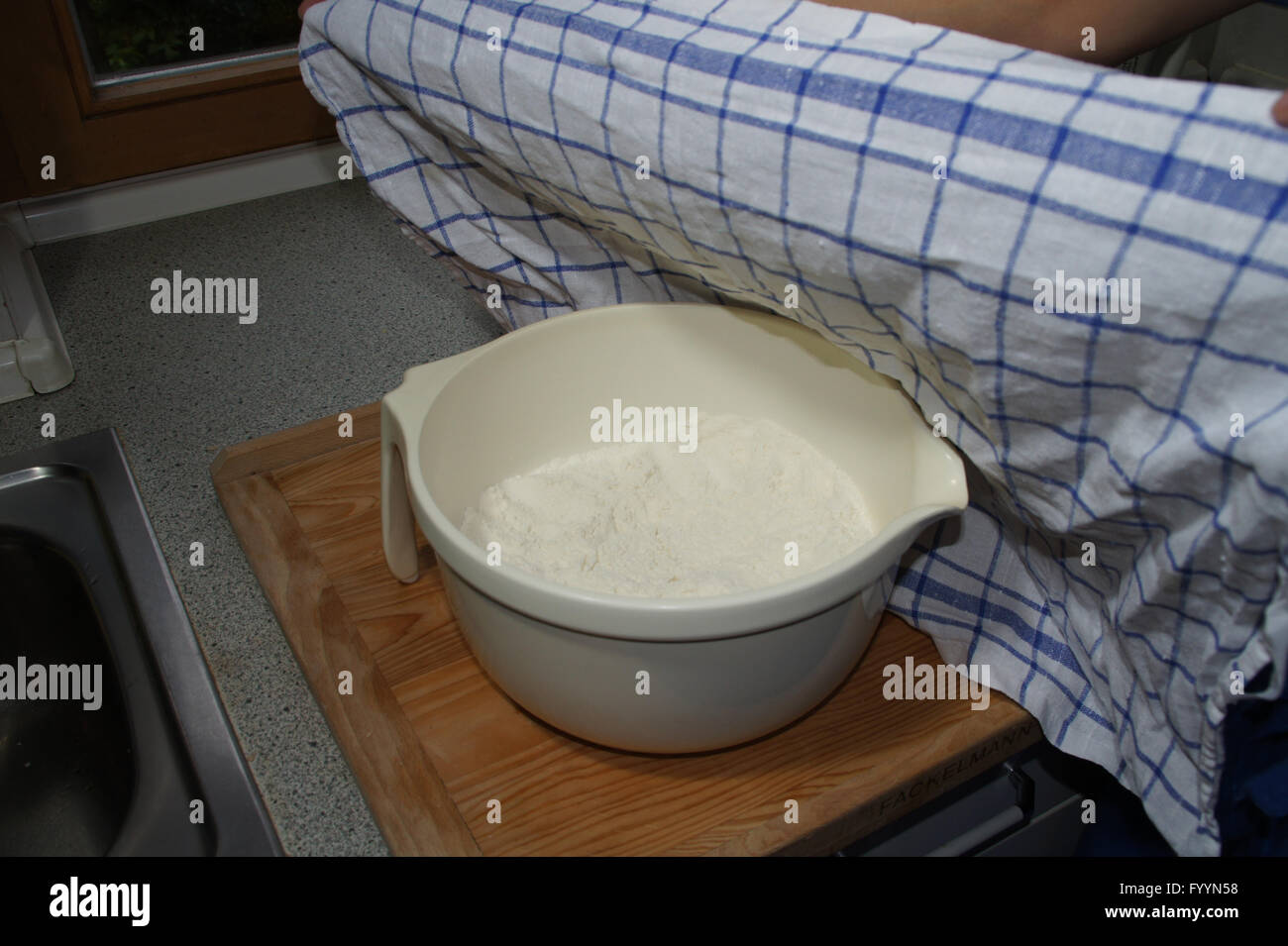 Baking pastries Stock Photo