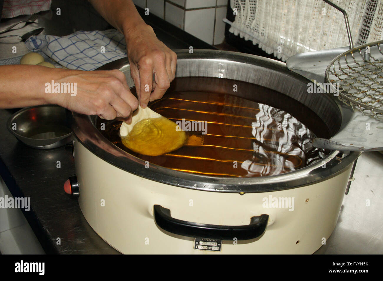 Baking pastries Stock Photo