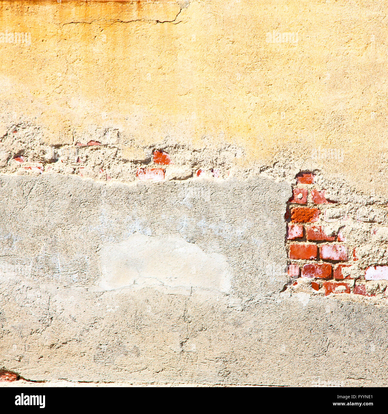 orange in europe italy old wall and antique contruction yellow color Stock Photo Alamy