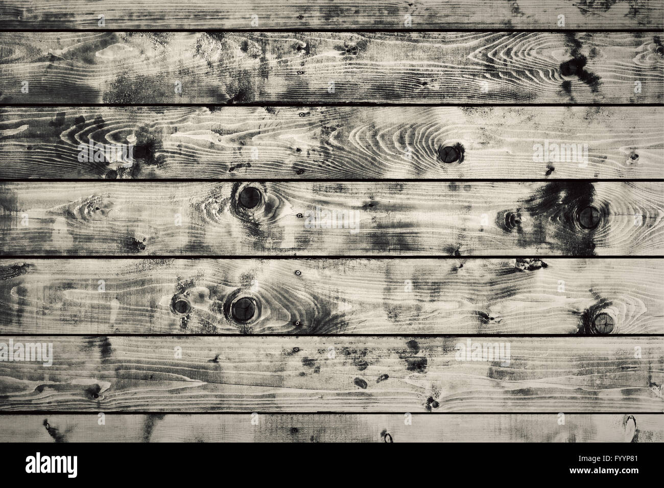 Grunge rustic wood wall Stock Photo