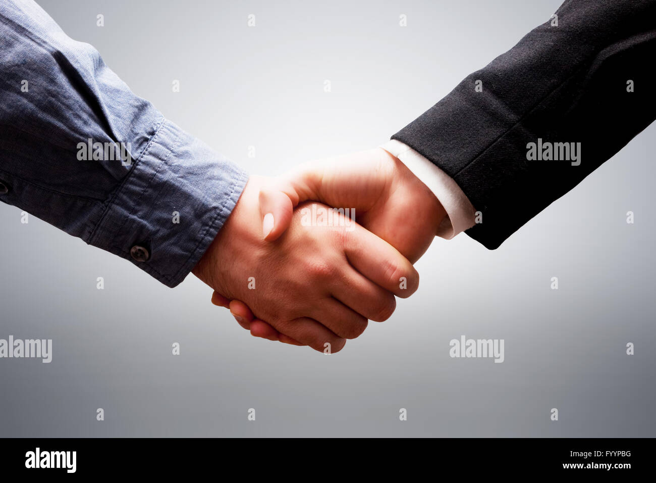 Business handshake. Deal Stock Photo