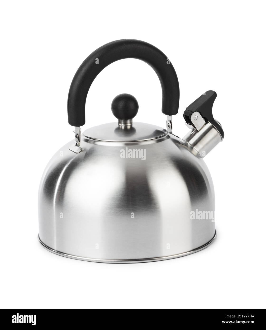 Stovetop whistling kettle Stock Photo Alamy
