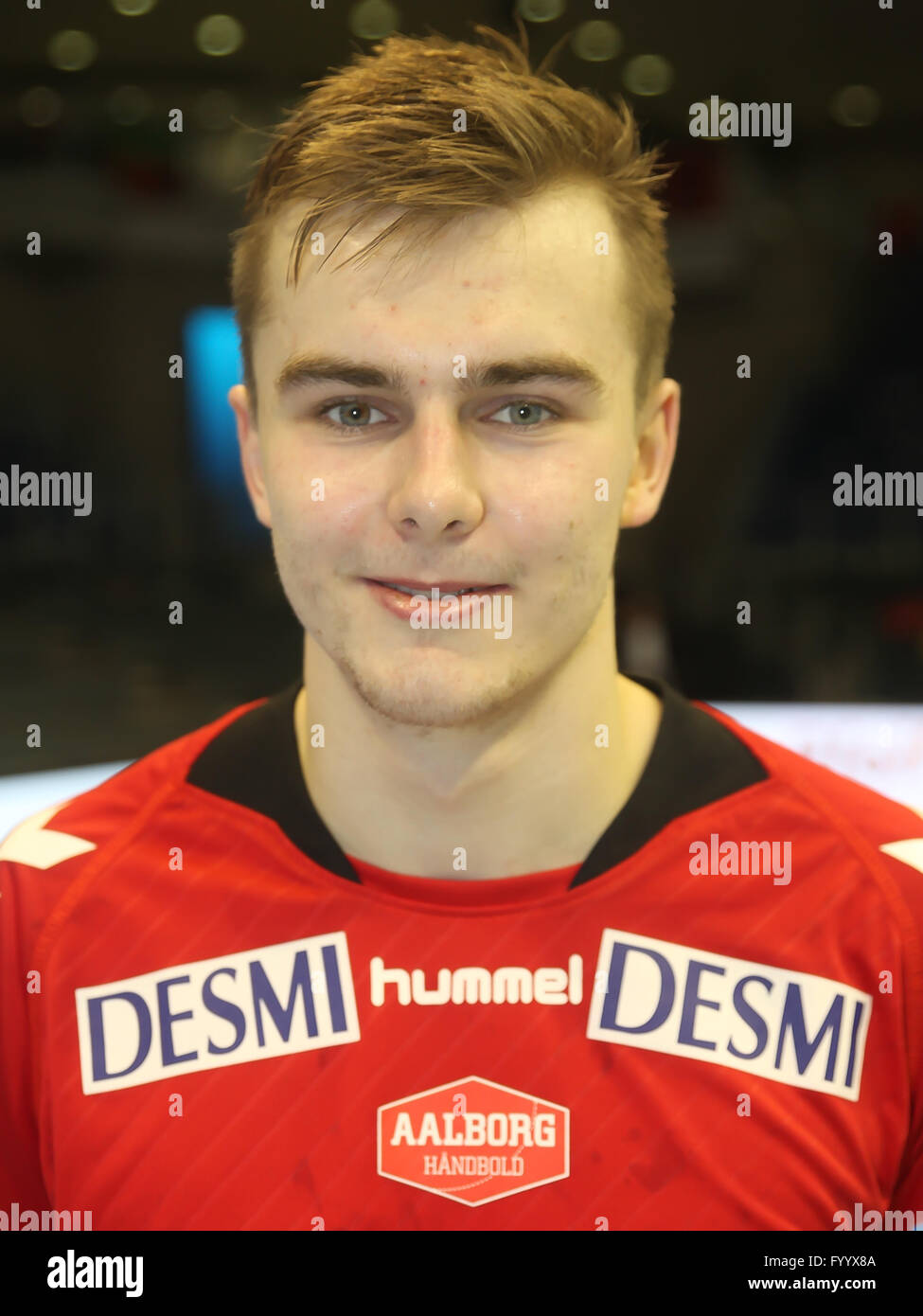 Christian Jensen (Aalborg Handbold) Stock Photo