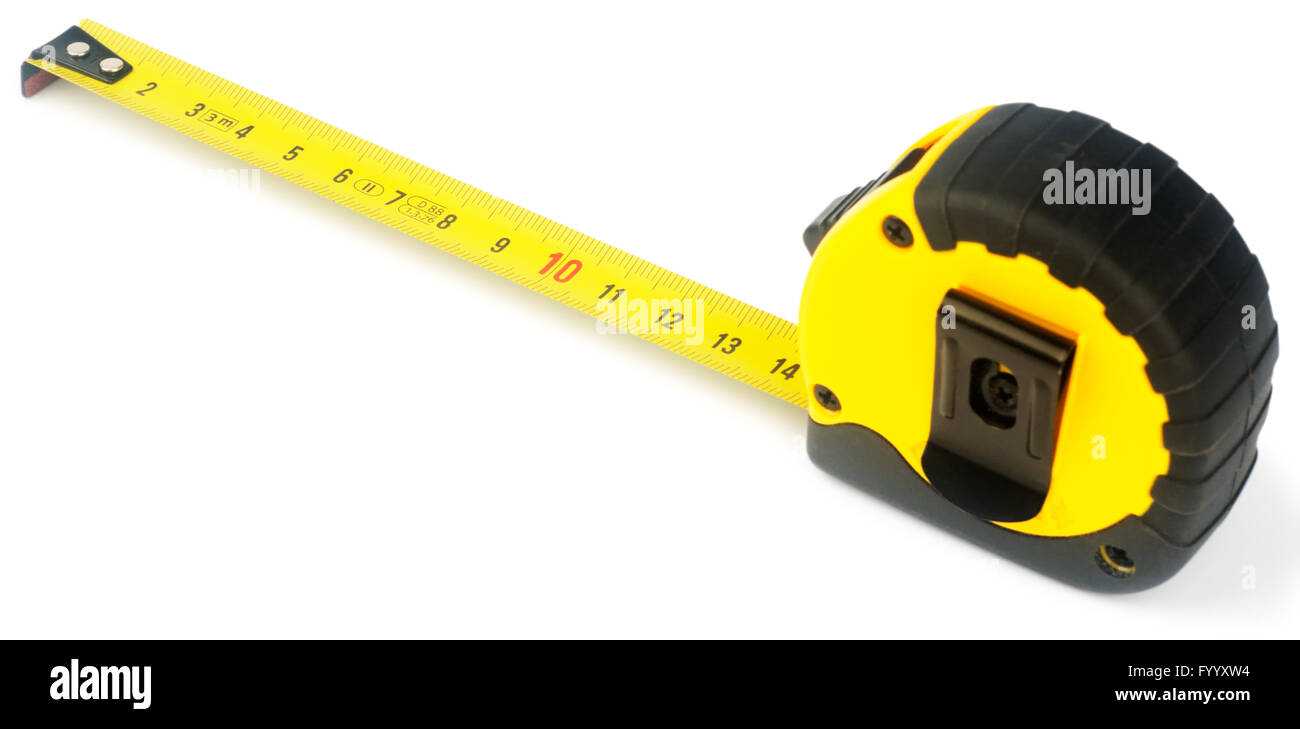 Tape Measure In Centimeters Stock Photo, Picture and Royalty Free