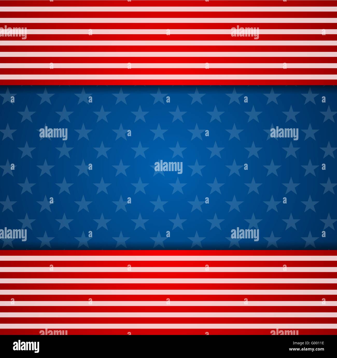 Presidents Day abstract USA flag colors background Stock Photo