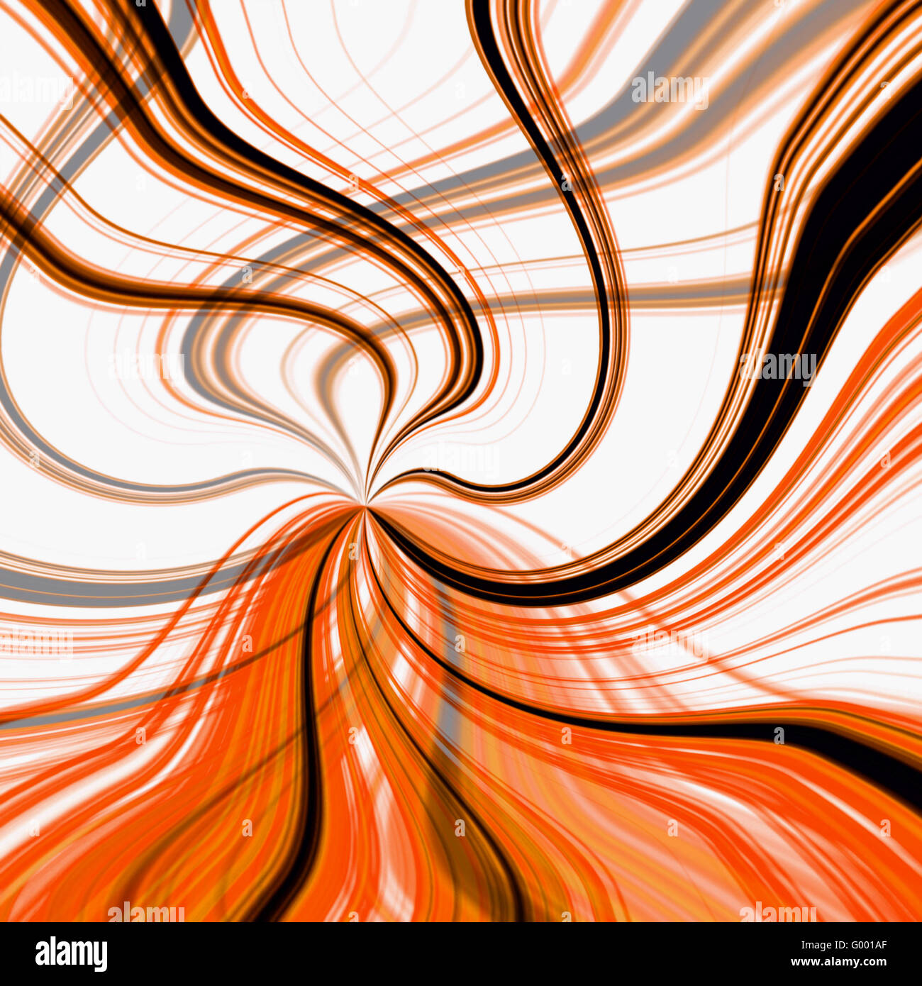 Abstract orange composition Stock Photo - Alamy