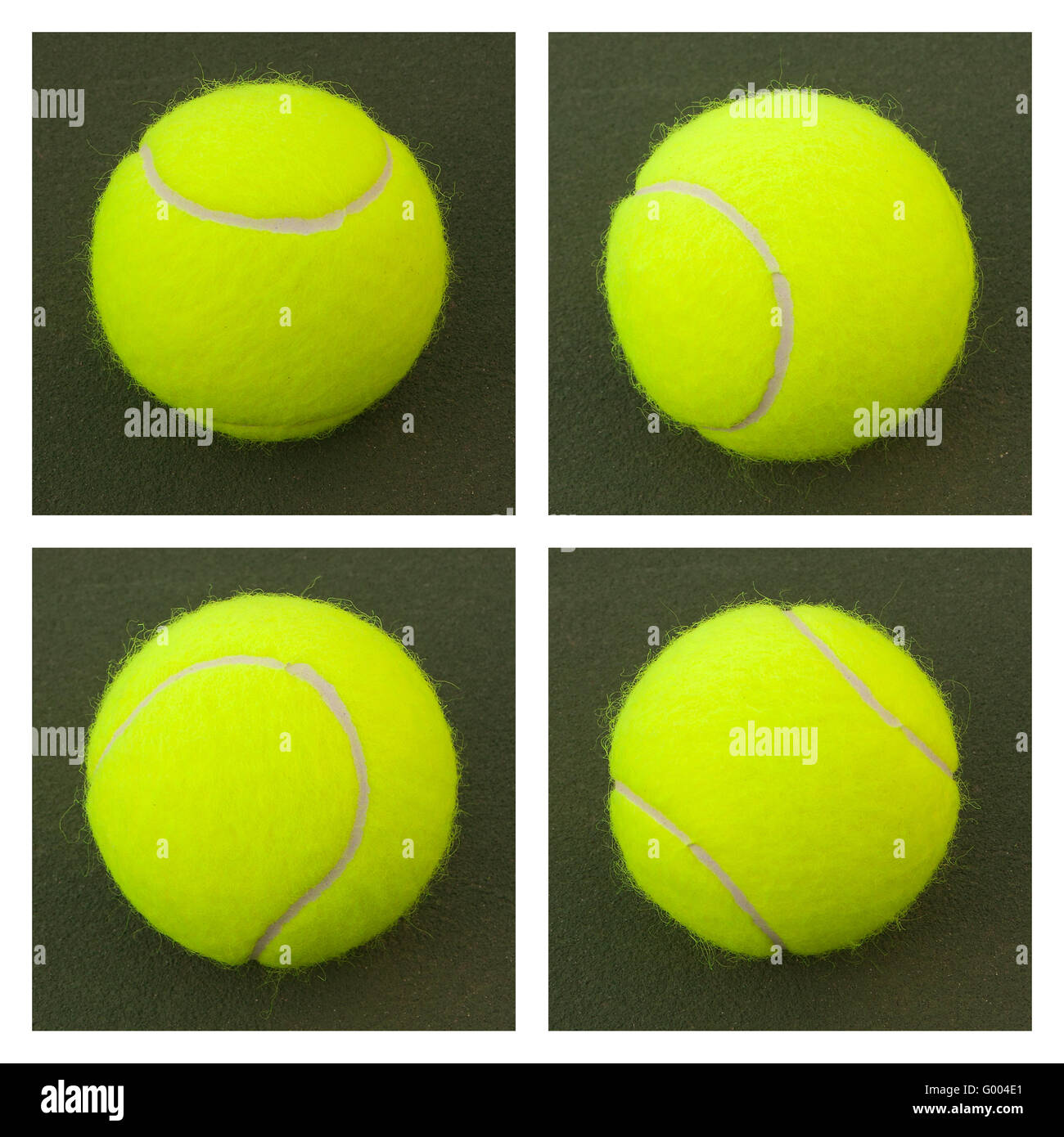 Yellow Tennis Balls 12 Stock Photo Alamy