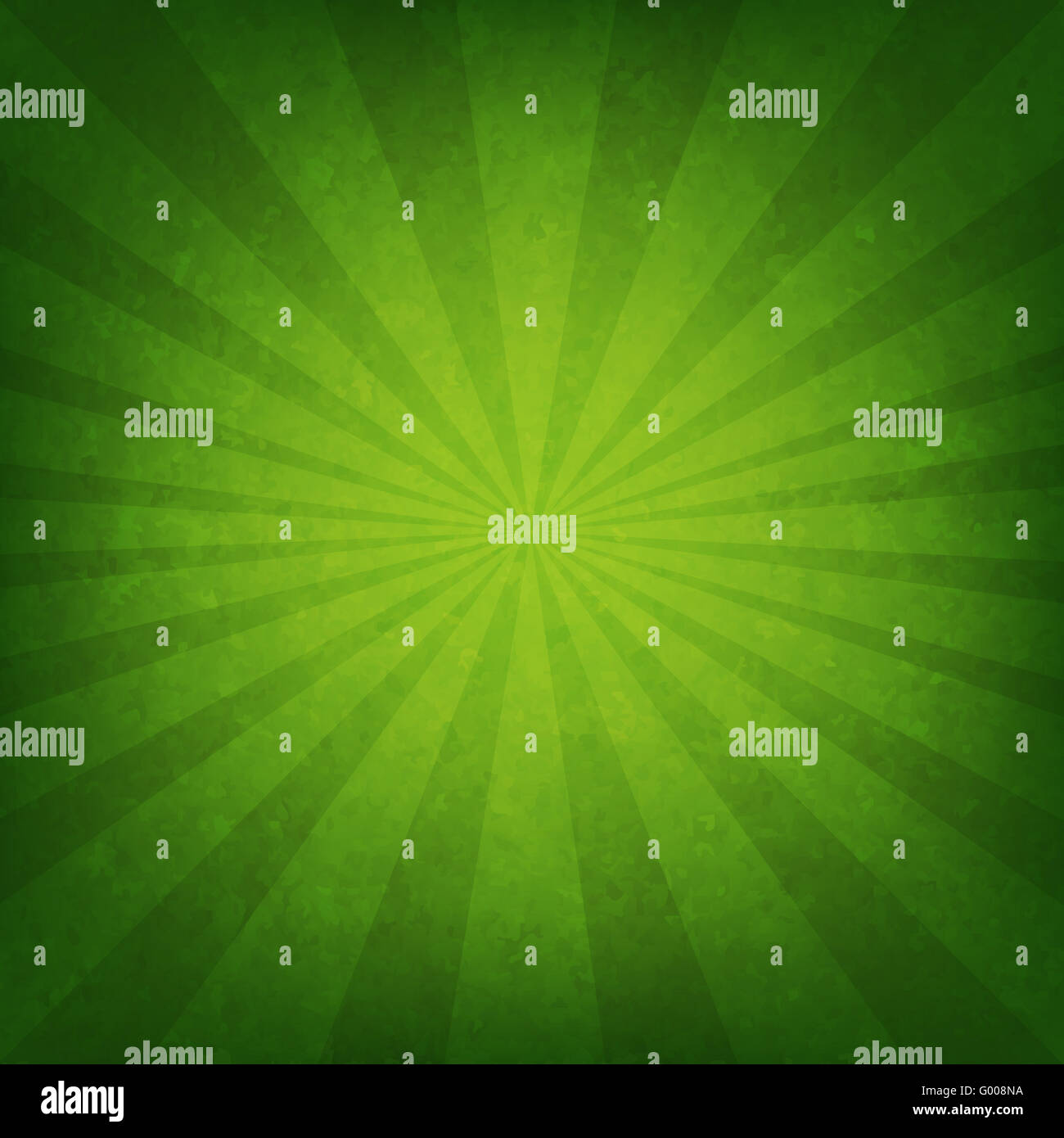 Green Sunburst Poster Stock Photo - Alamy