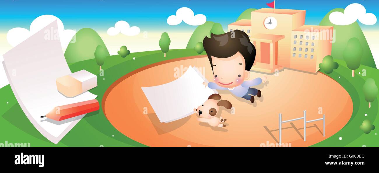 Amusing school life hi-res stock photography and images - Alamy