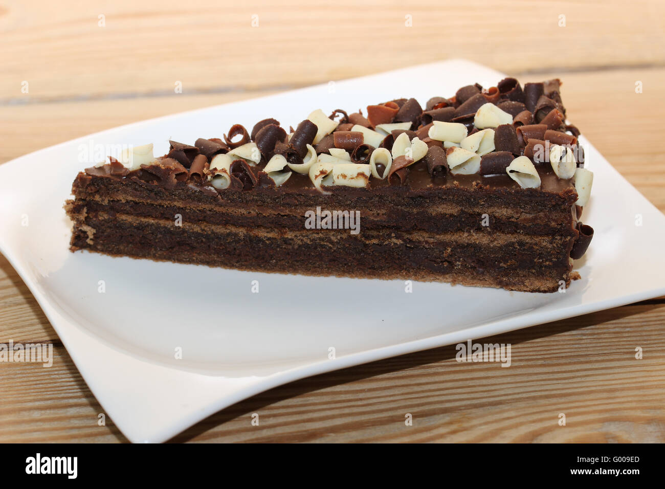 chocolate Torte Stock Photo