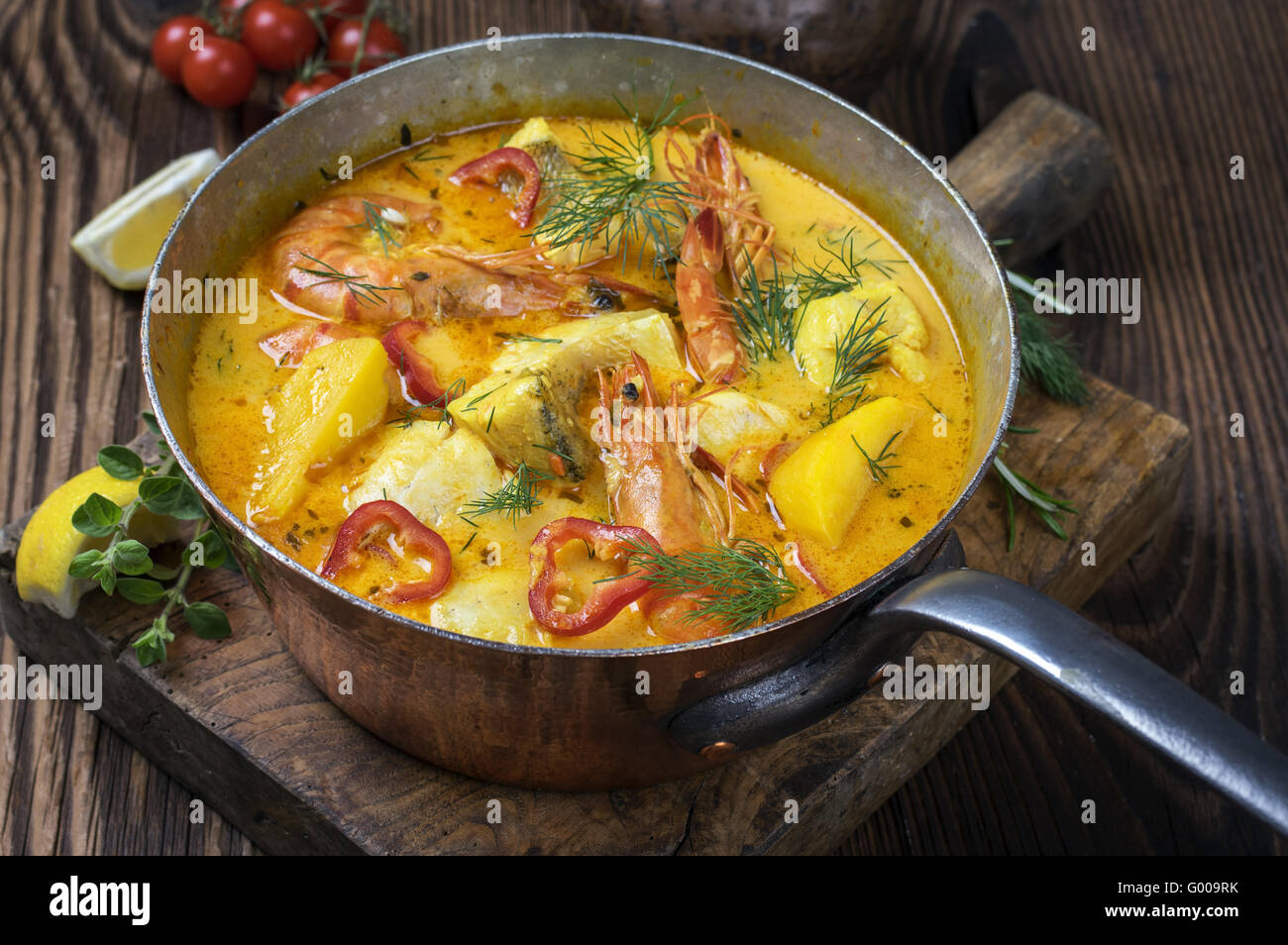 Moqueca de Peixe Stock Photo - Alamy