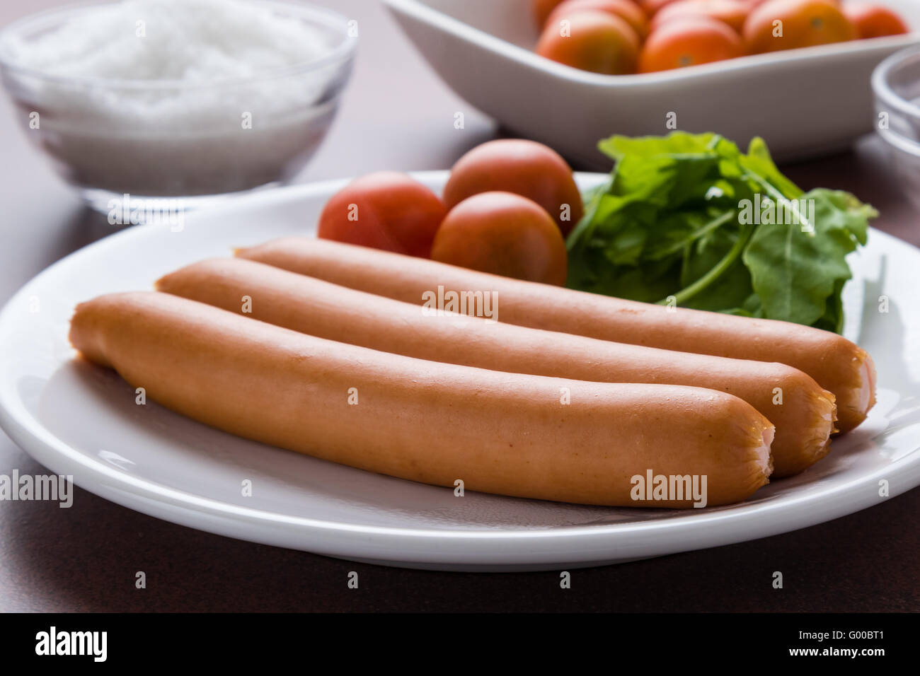 Frankfurter Sausages High Resolution Stock Photography and Images Alamy