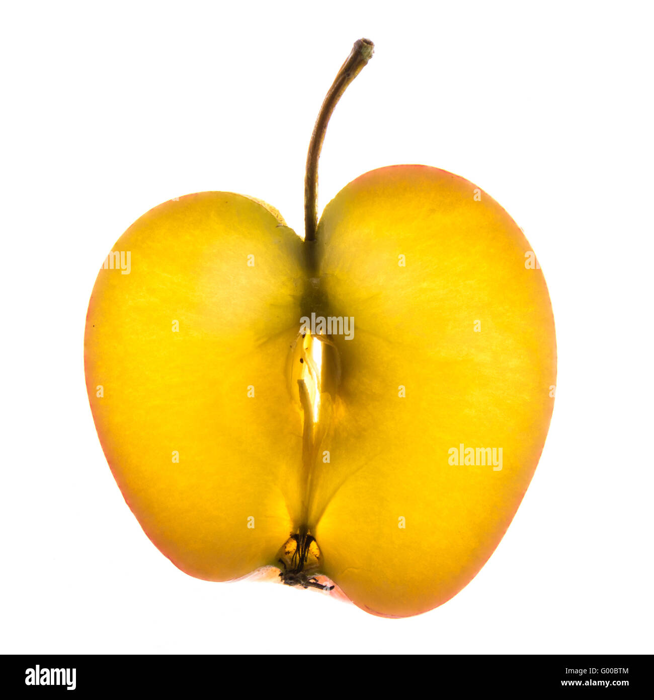 Apple slice back lit hi-res stock photography and images - Alamy