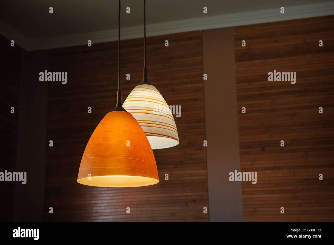 Ceiling light lamp decor Stock Photo Alamy