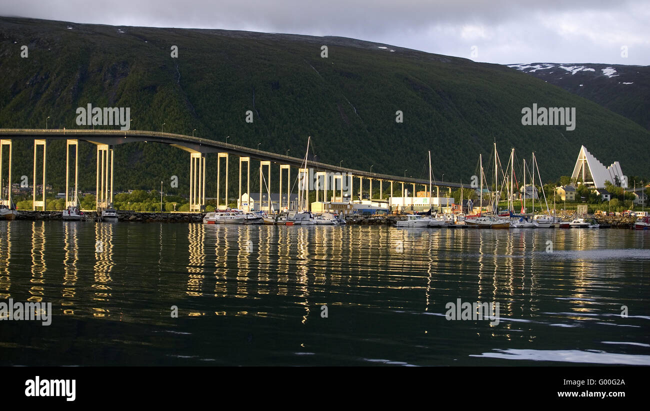 City of Tromsoe norway Stock Photo - Alamy