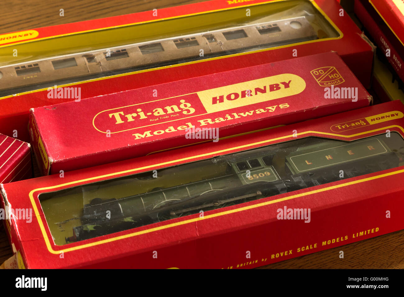 Vintage Hornby Trainset Stock Photo Alamy