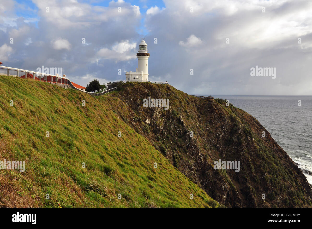 Byron Bay lighthouse on the cliff Stock Photo Alamy
