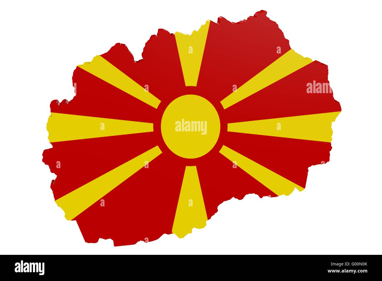Macedonian map hires stock photography and images Alamy