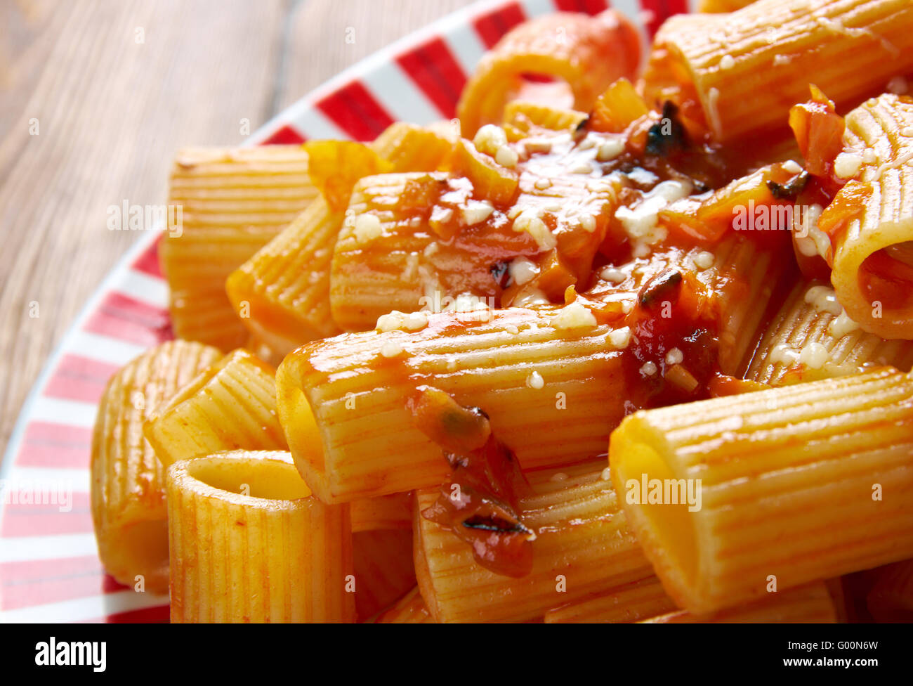 Pajata Rome Rigatoni con pajata hi-res stock photography and images - Alamy