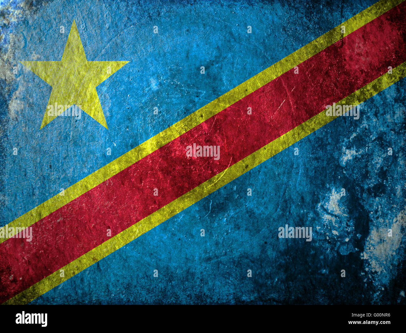 Democratic Republic of the Congo Grunge Stock Photo - Alamy