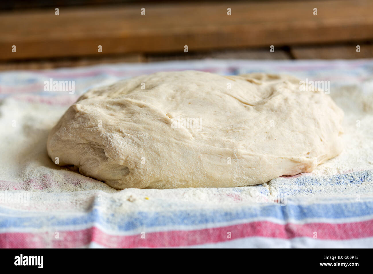 Dough for bread. Stock Photo