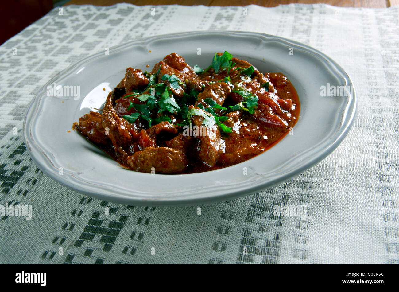 Hungarian beef stew Stock Photo Alamy
