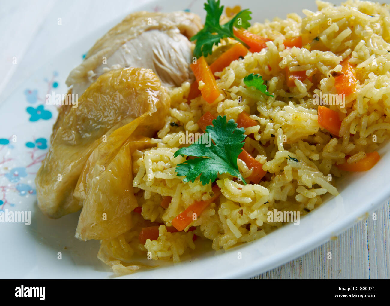 Kenyan biryani Stock Photo