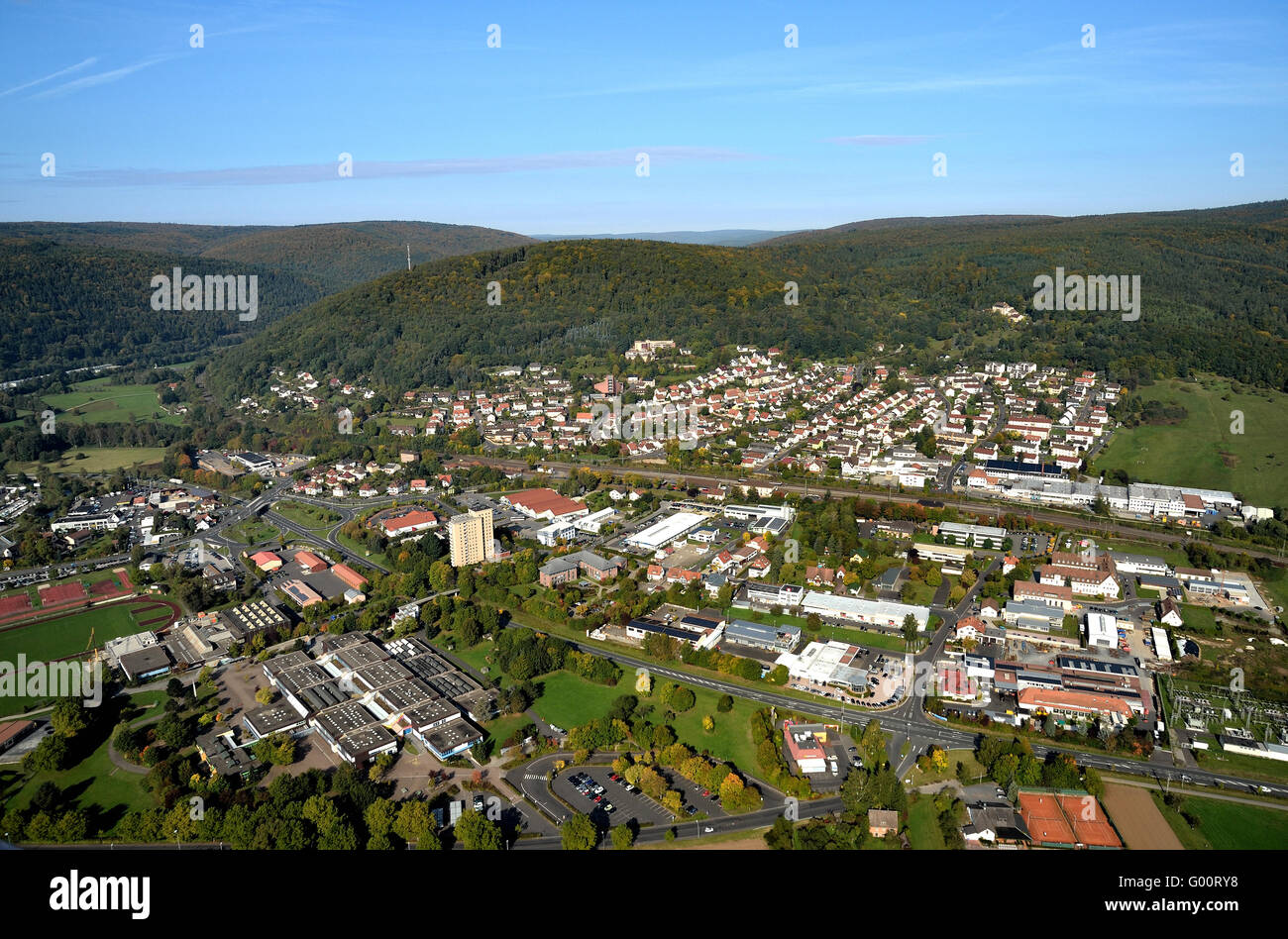 Lohr - Lindig settlement Stock Photo