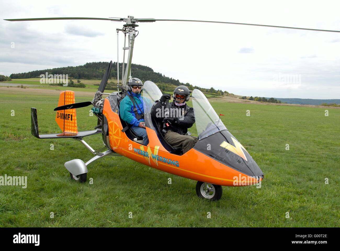 Gyrocopter helicopter hires stock photography and images Alamy