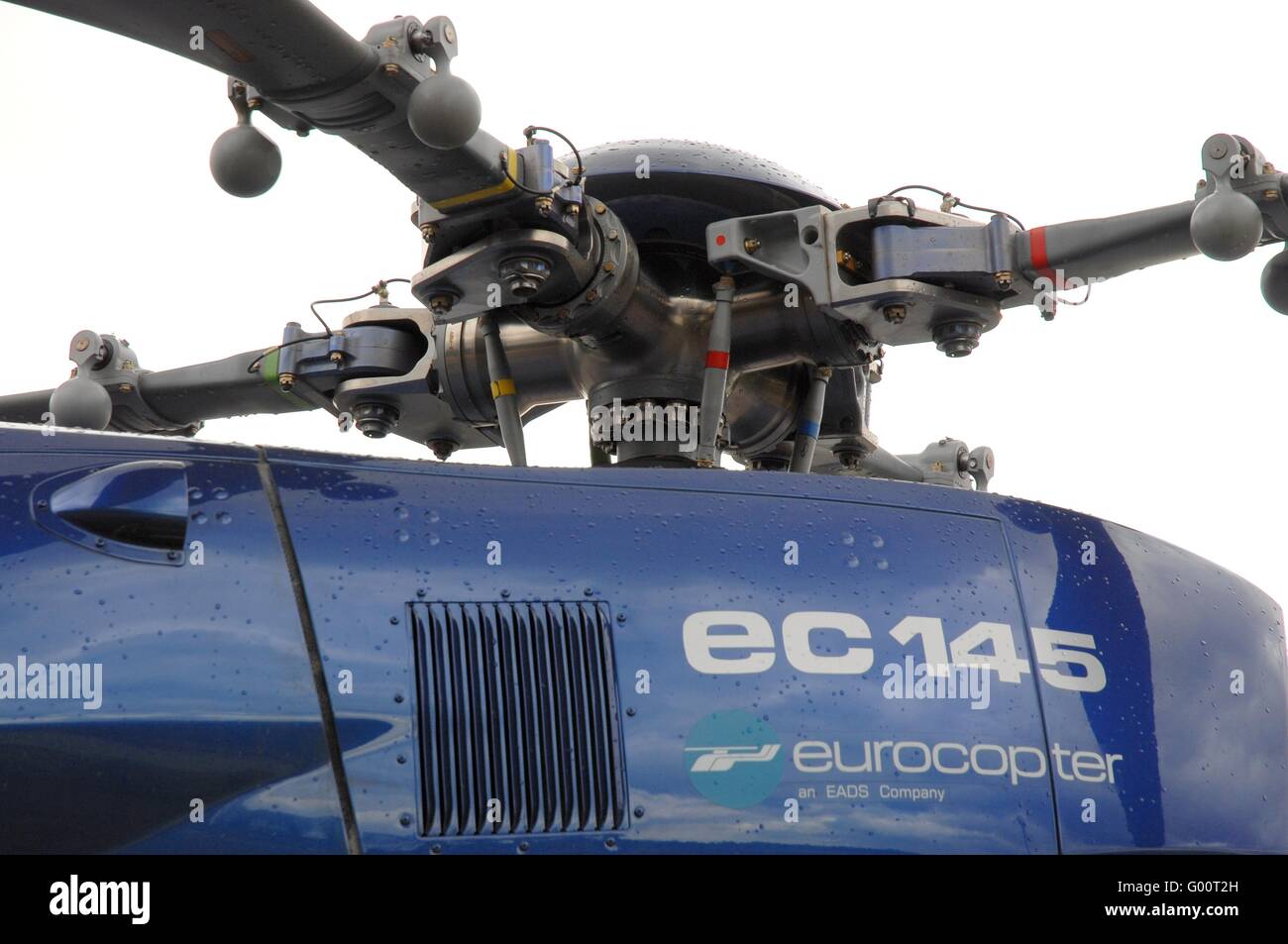 Suspension of a rotor Eurocopter Stock Photo