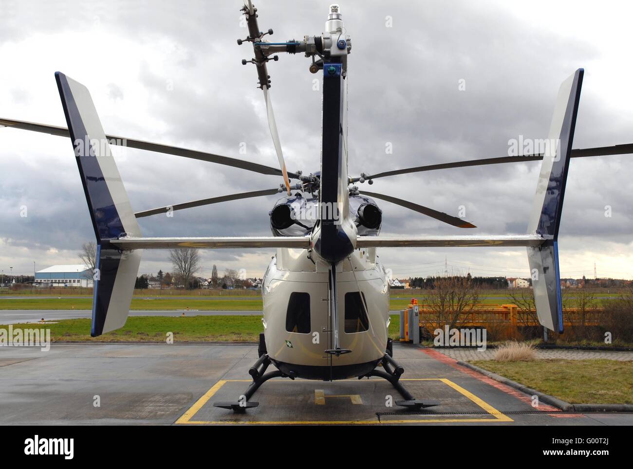 helicopter Stock Photo