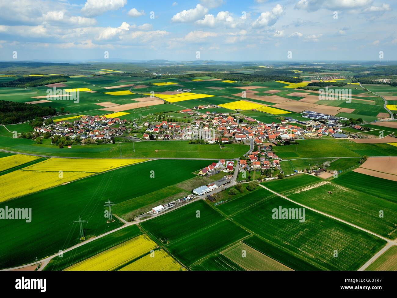 Steinfeld Hausen Stock Photo 103281675 Alamy