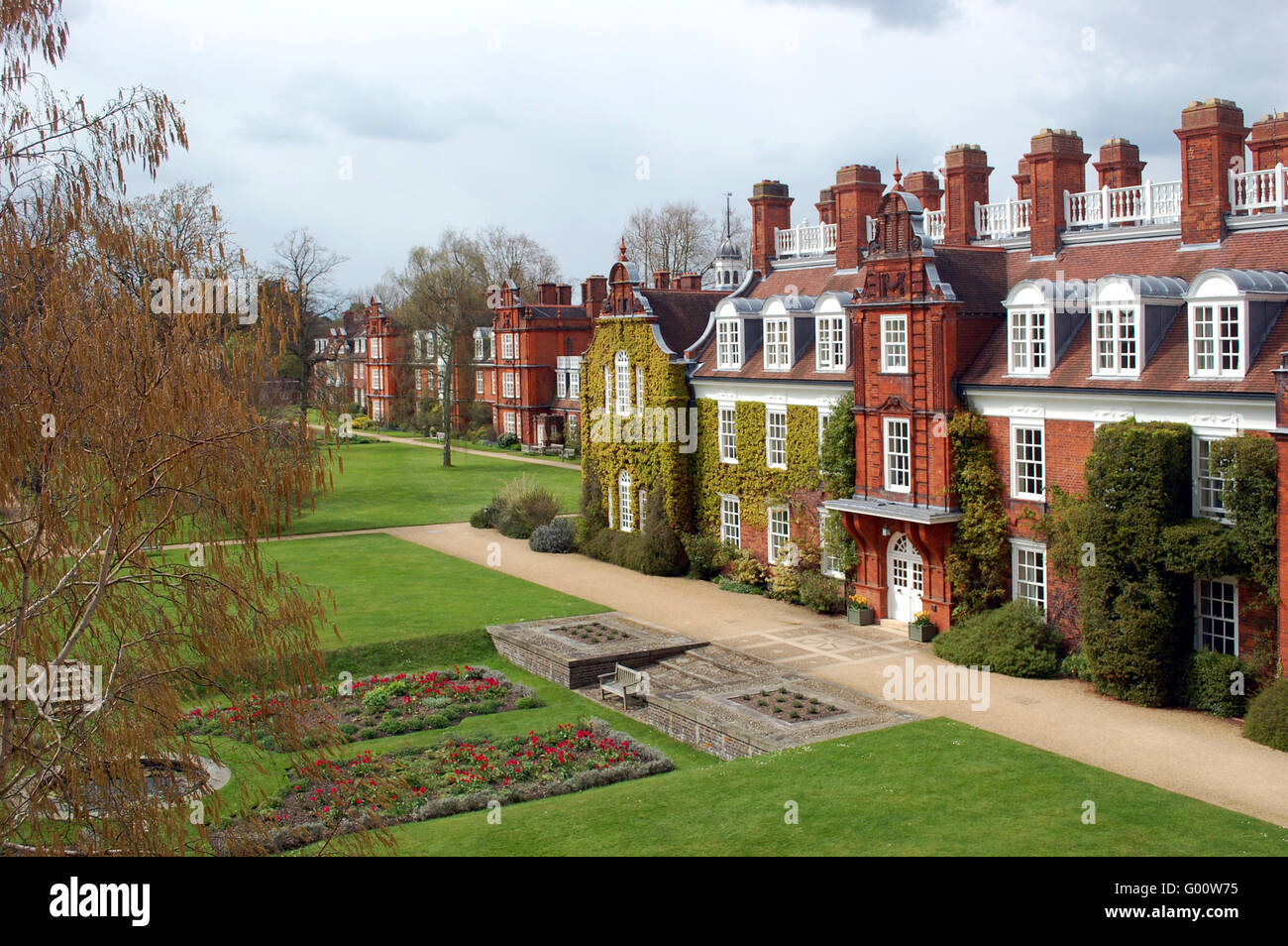 Newnham College, Cambridge University, England UK Stock Photo