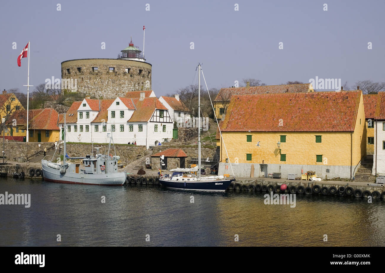 Island of Christiansoe, Danemark Stock Photo