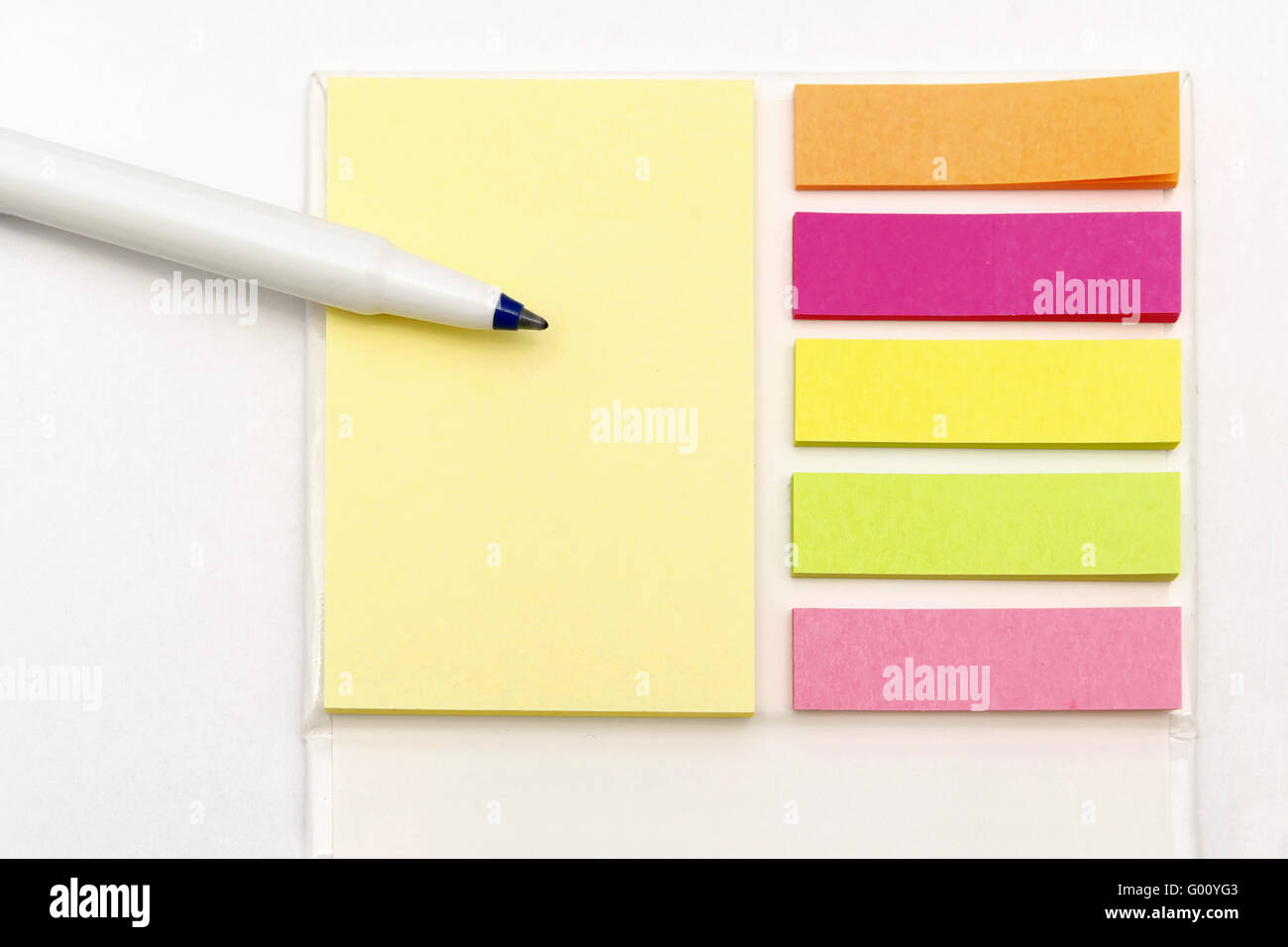 Post-it note Stock Photo