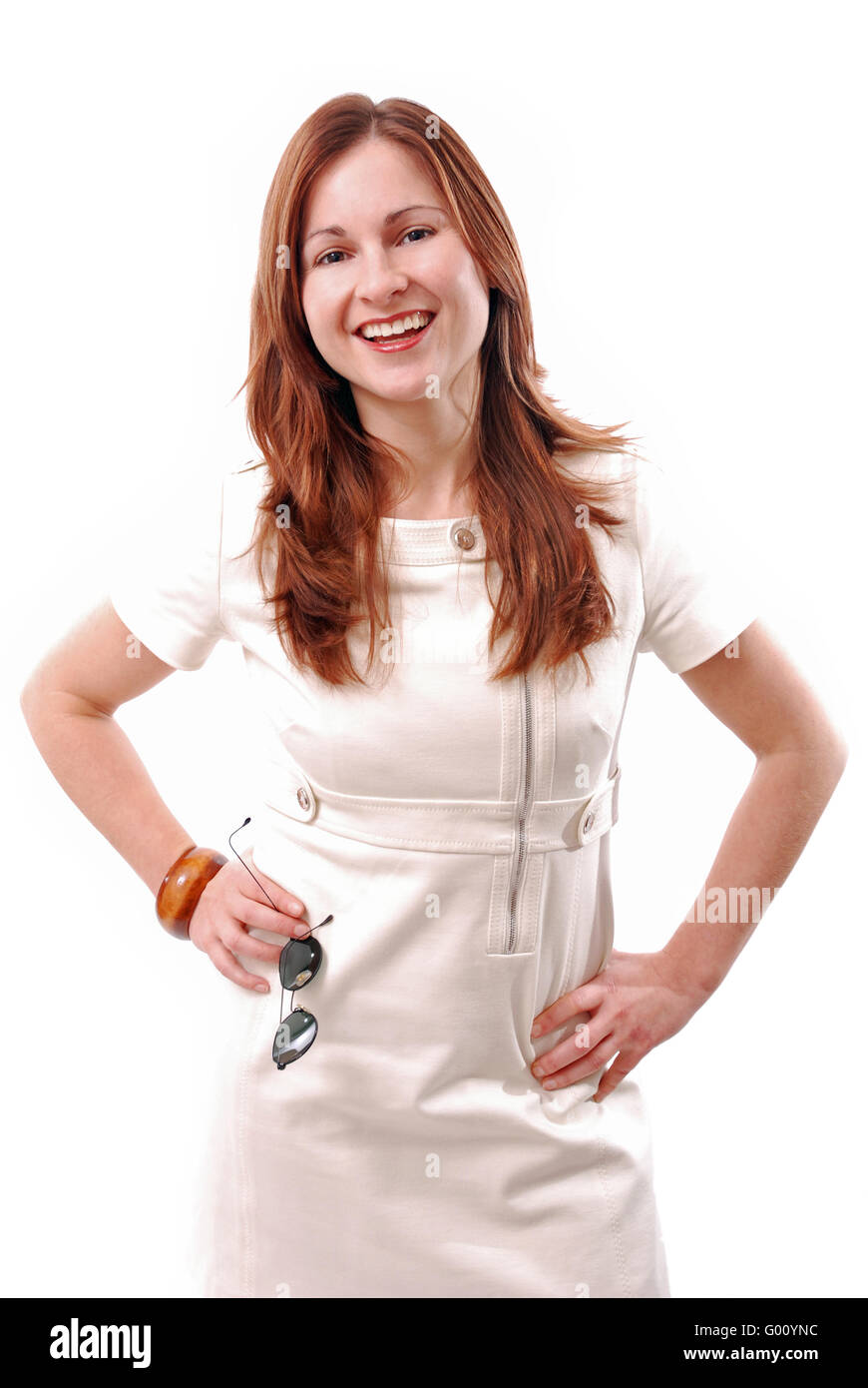 Lange haare dame hi-res stock photography and images - Alamy