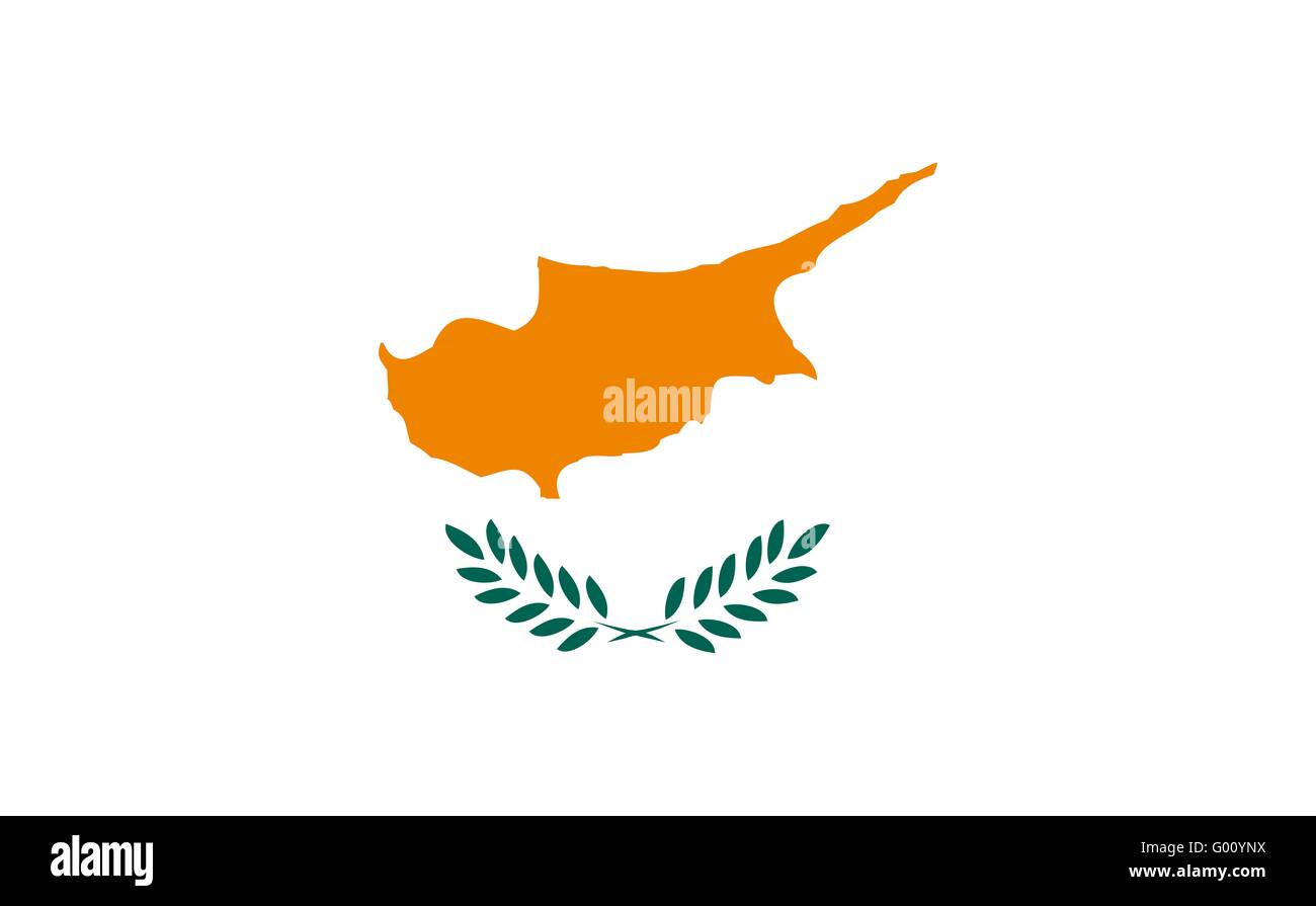 Flag Of Cyprus Stock Photo