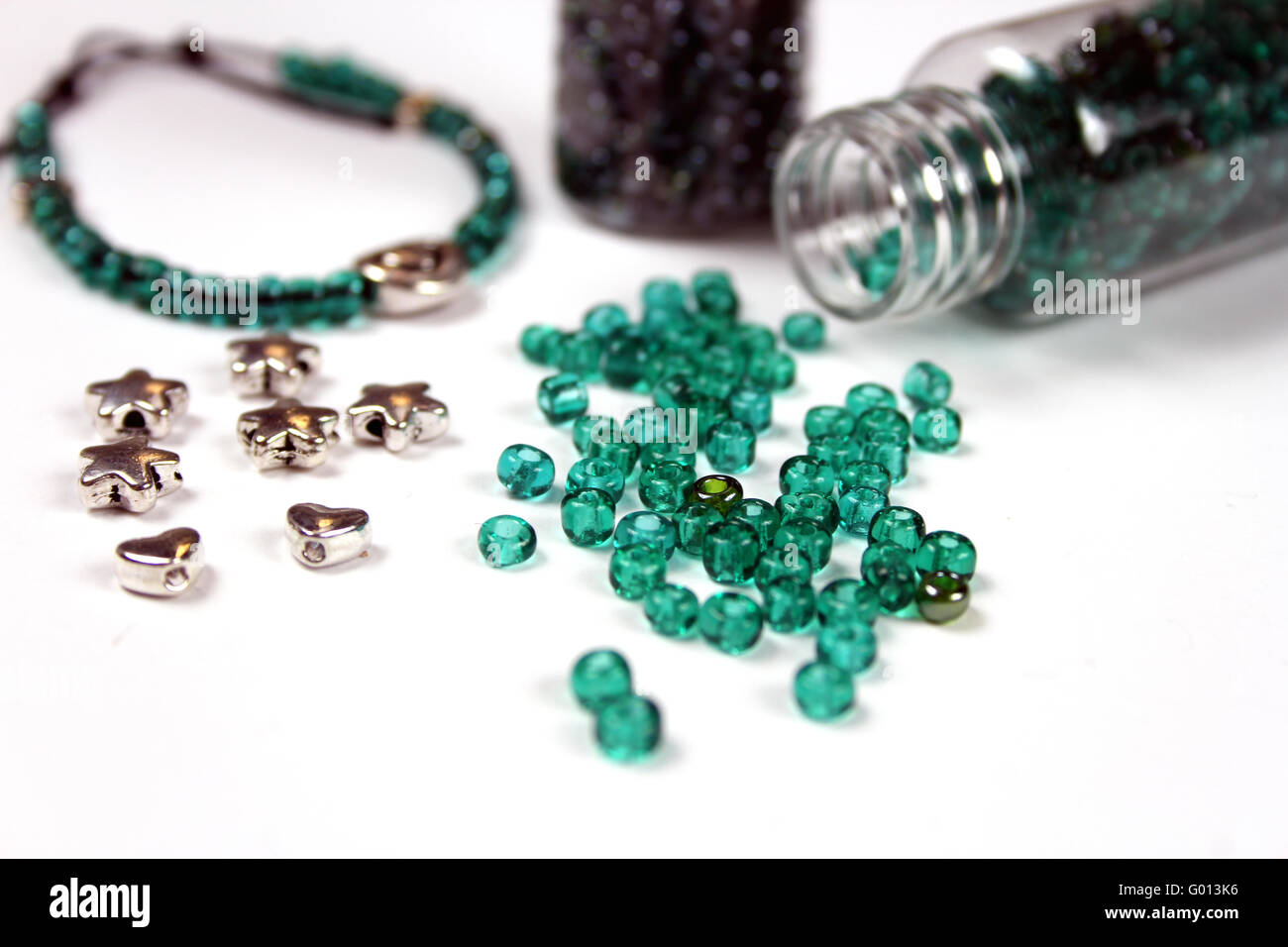Glass bead Stock Photo