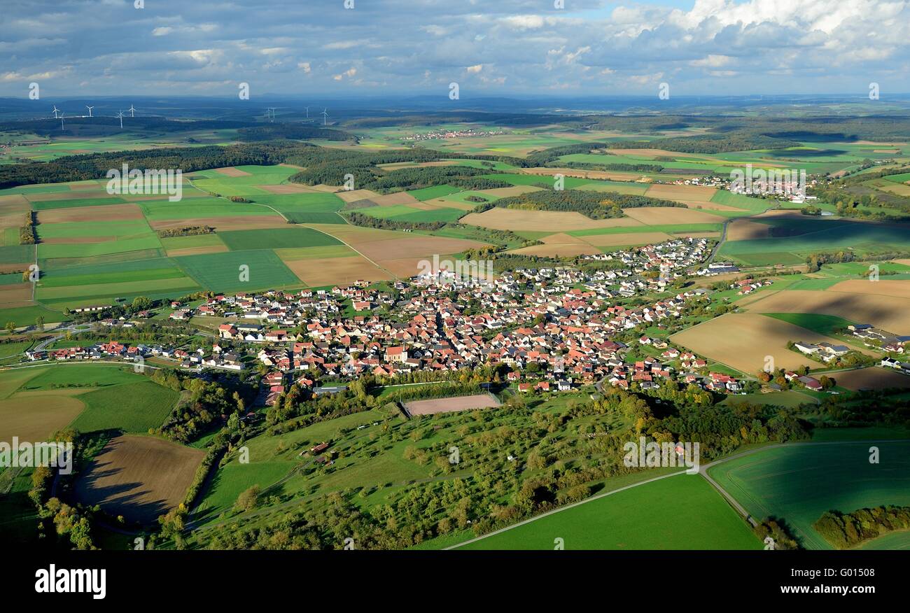 Birkenfeld, district Main Spessart Stock Photo Alamy