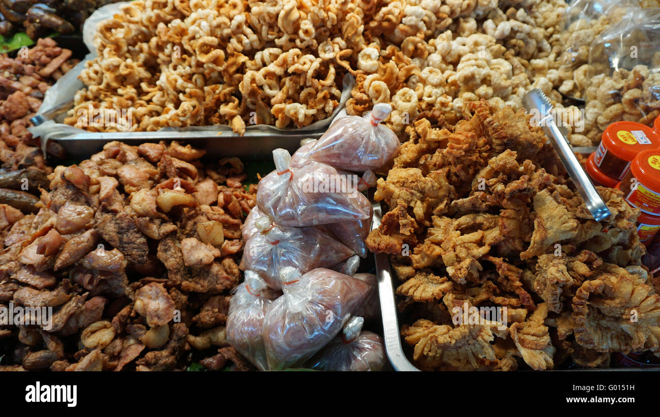 asian street food withfresh grilled meat Stock Photo - Alamy